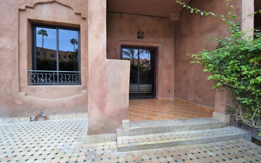 Marrakech Palmeraie magnifique appartement à louer jardin privatif