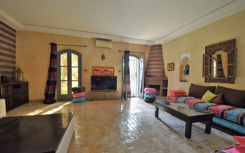 Marrakech immobilier Palmeraie villa à vendre