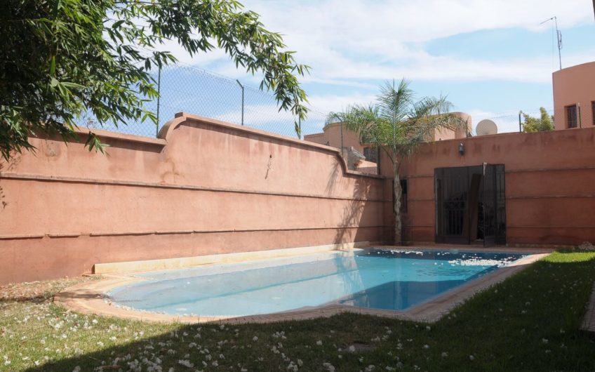 Marrakech Targa villa à louer 4 chambres