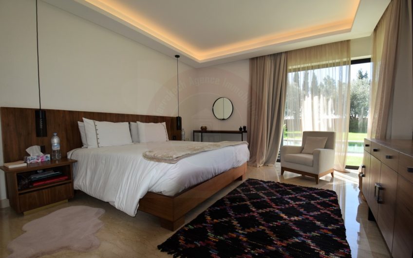 Marrakech résidence golfique villa 4 suites