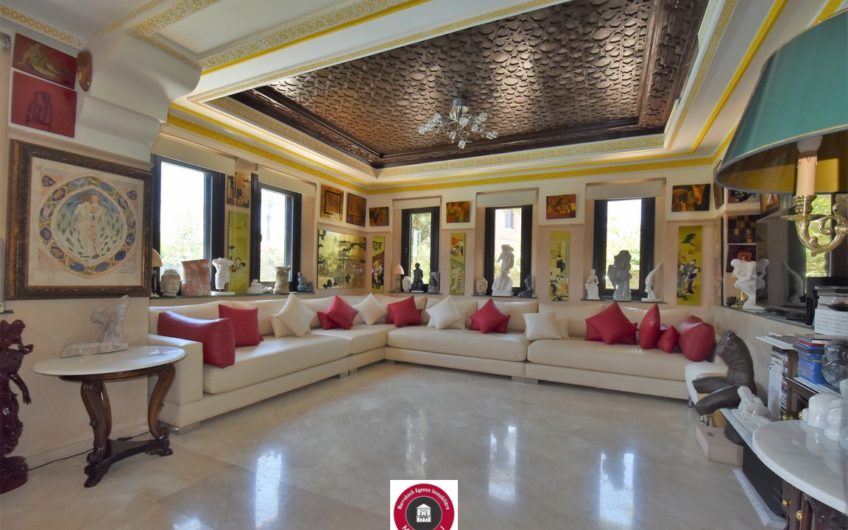 Vente villa rénovée Palmeraie Marrakech